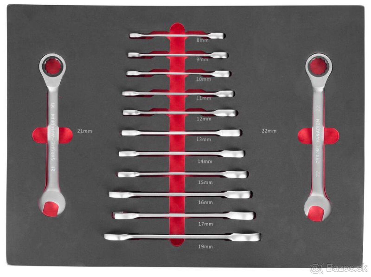Dielenský vozík 7 zásuviek 399 dielna sada - 5