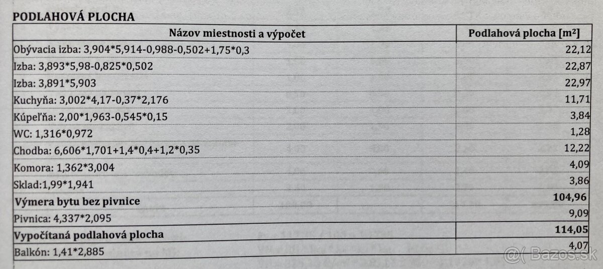 nadrozmerný 3,5-izbový byt, Martin – Centrum - 5