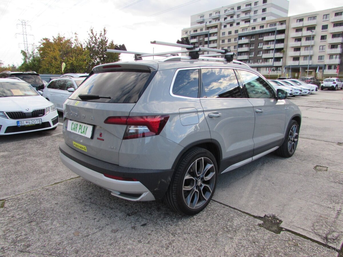 Škoda Karoq 2.0 TDI SCR 190 Scout 4x4 DSG - 1.Majiteľ - 5