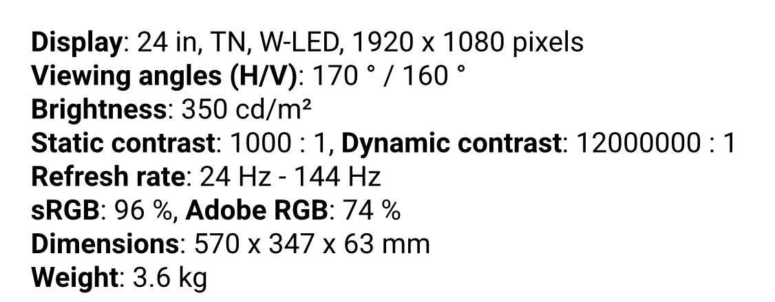 BenQ Zowie XL2411P - 5