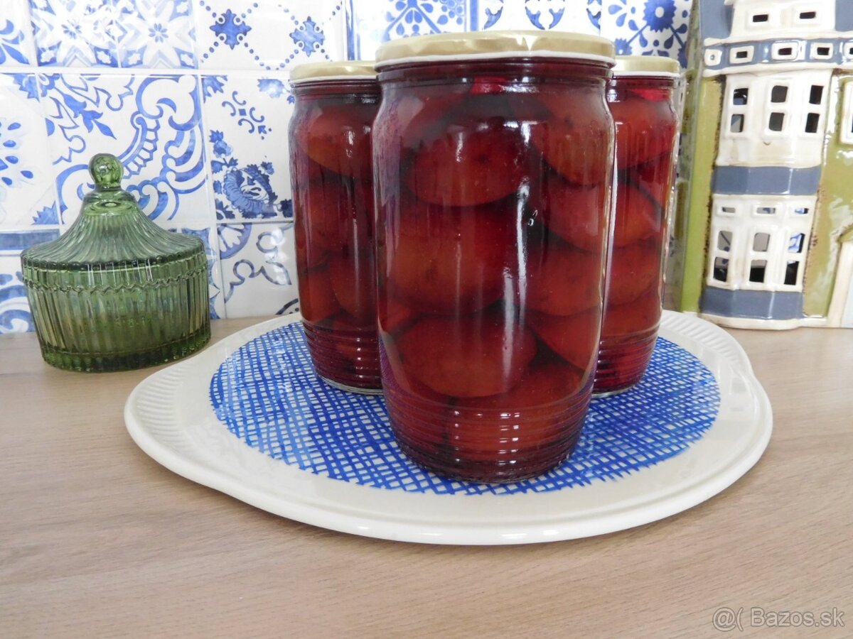 Kompoty domáce 720 ml, vlastná výroba, - 5