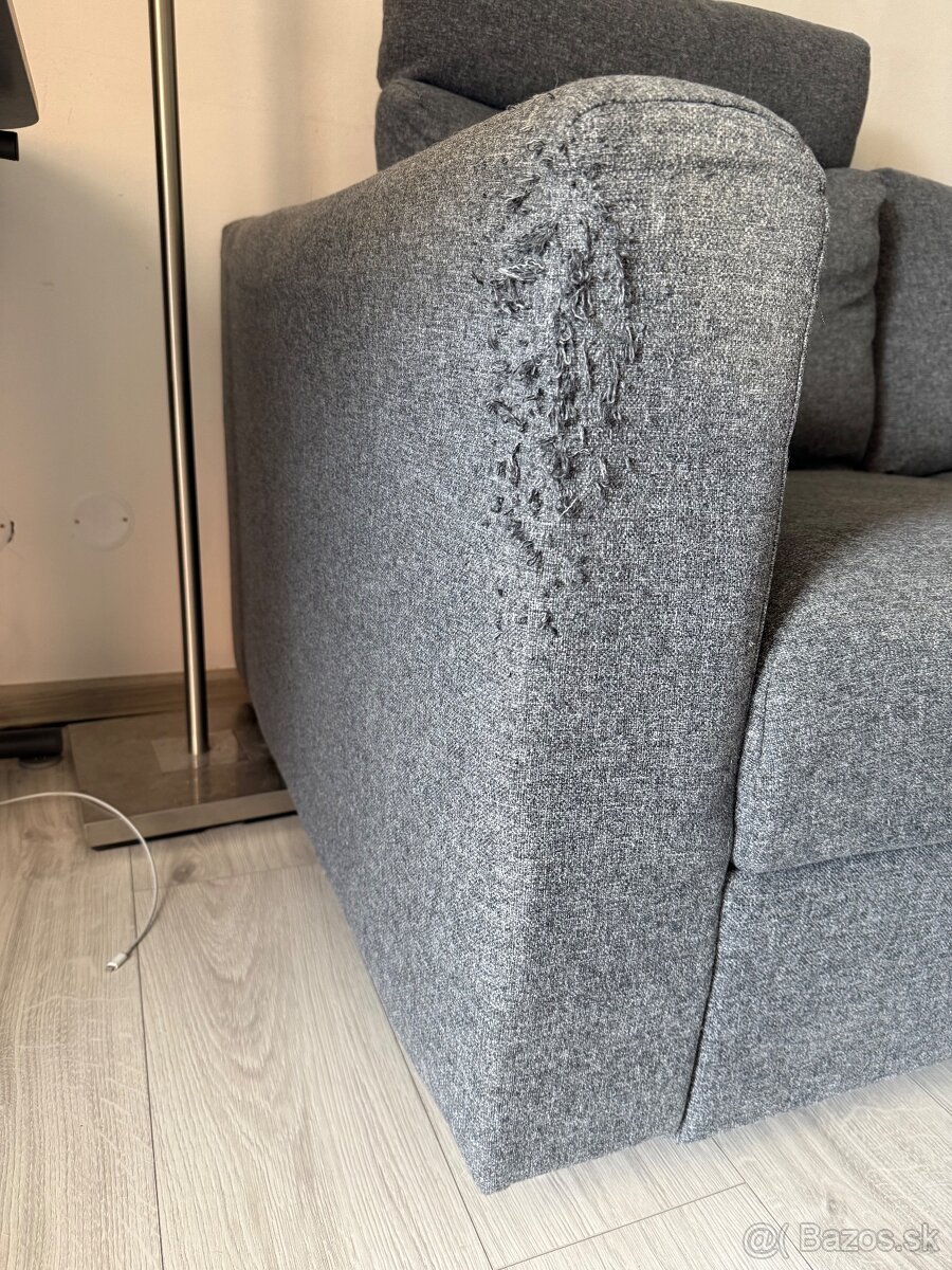 Predám trojmiestnu pohovku IKEA VIMLE - 5