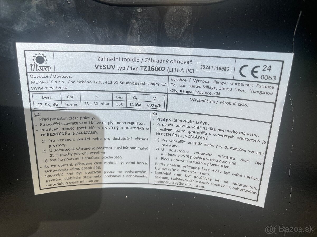 ZÁHRADNÝ OHRIEVAČ VESUV - 5