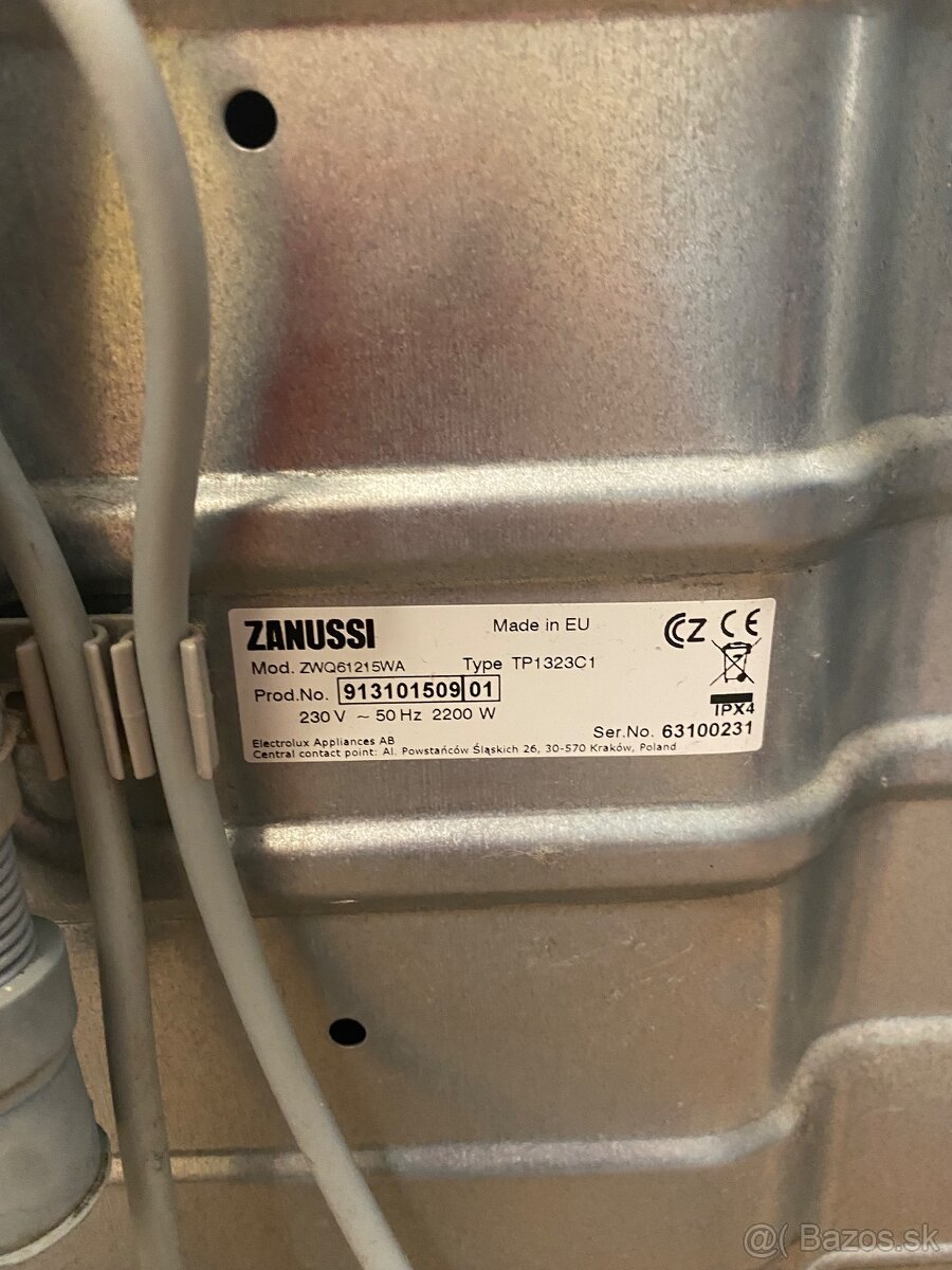 Automatická práčka zn.Zanussi Lindo100 - 5