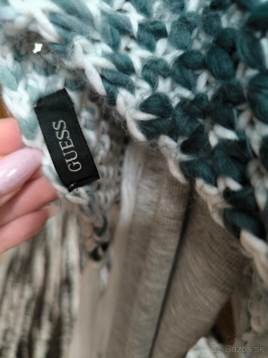 Pletený dámsky šál Guess - 5