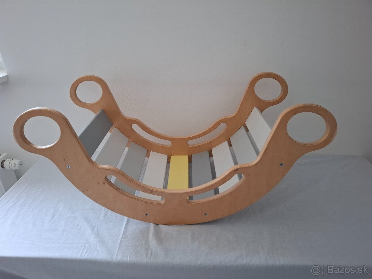 Elis design- drevená montessori hojdačka - 5