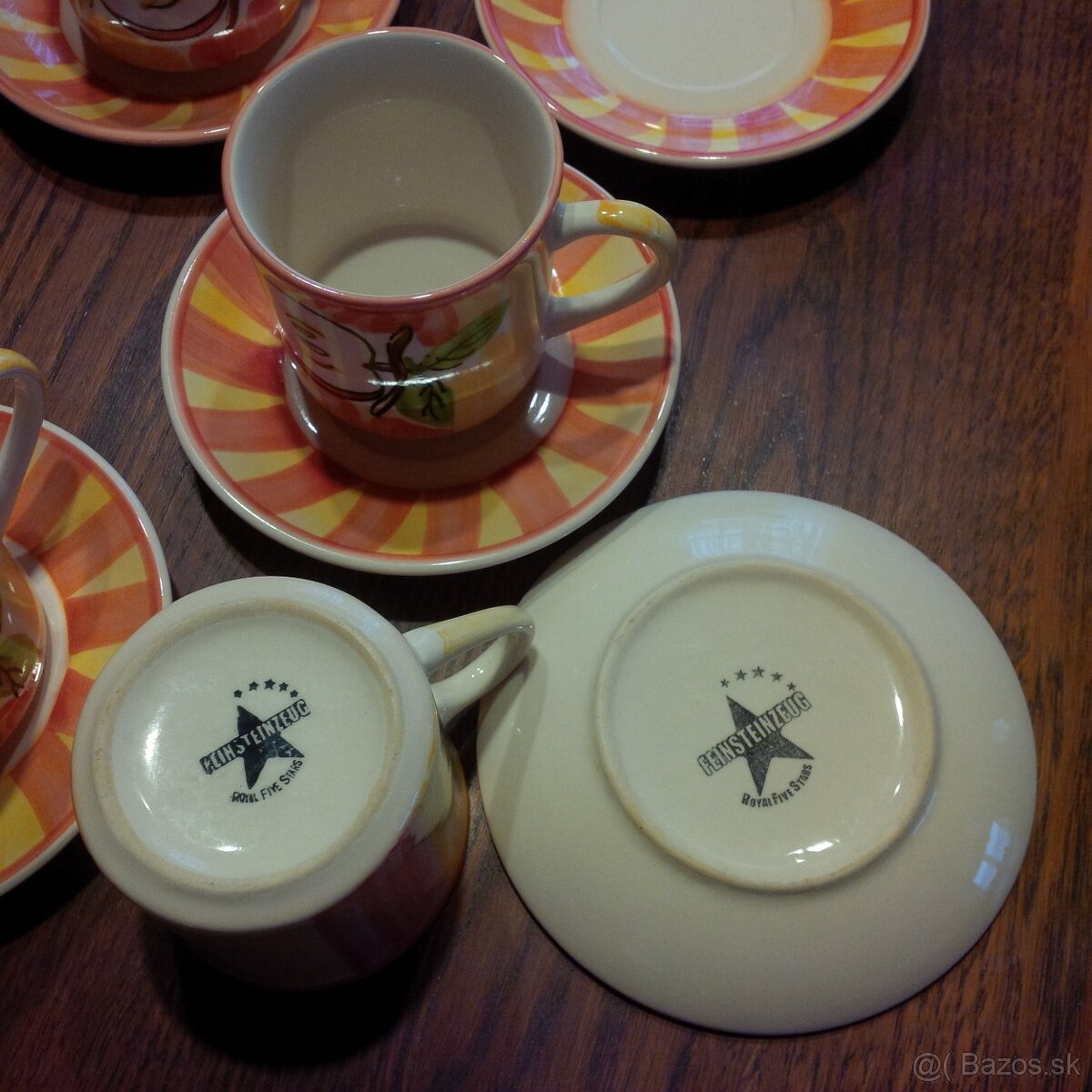 vidiecka čajová (kávová) súprava - 5