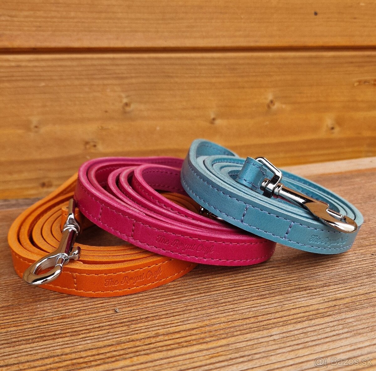 KOŽENÉ VODÍTKÁ A OBOJKY – RUČNÁ VÝROBA - 5