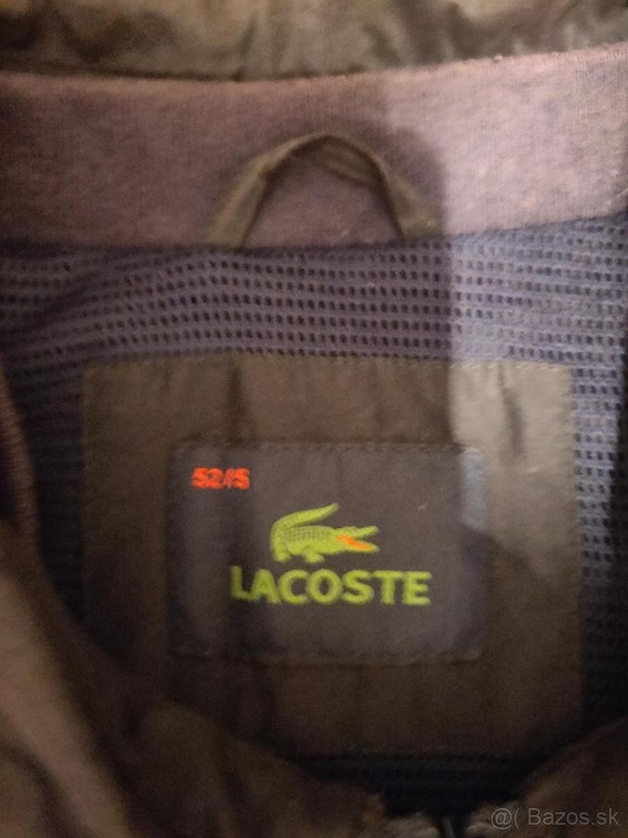Pánská bunda Lacoste černá – velikost L - 5
