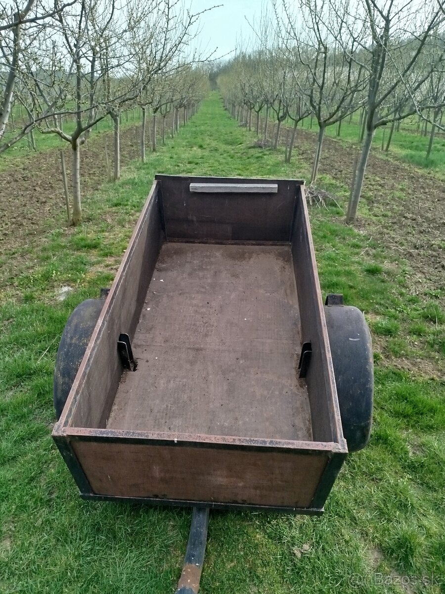 Prívesný vozík za malotraktor - 5