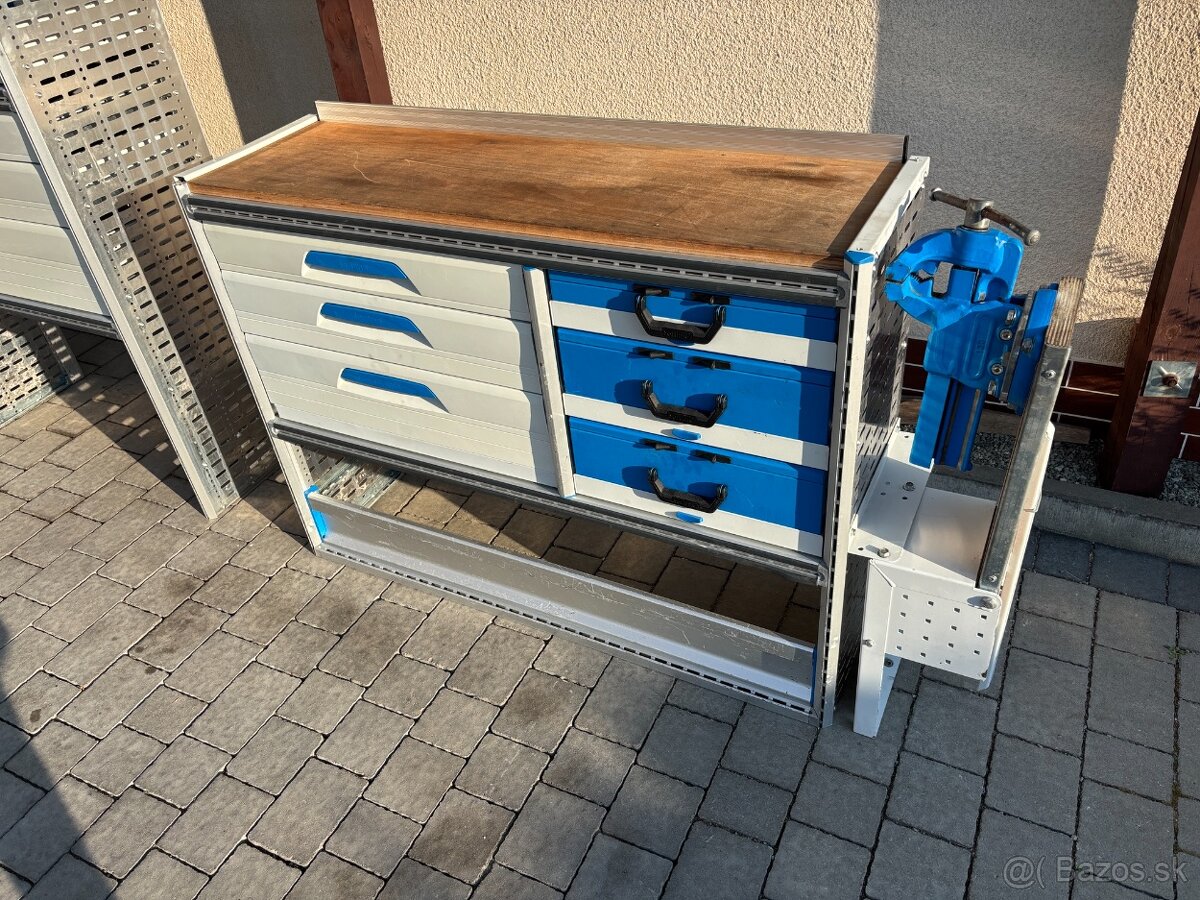 Sortimo Regále do úžitkových vozidiel Crafter Master Transit - 5
