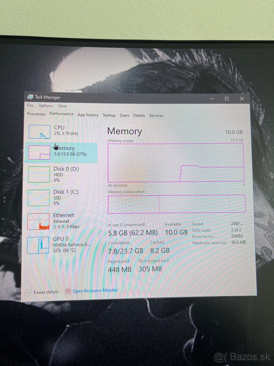 ✅Herný PC ASUS/RYZEN 5/GTX 1660 SUPER - 5