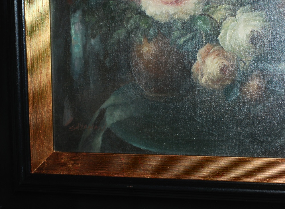 OBRAZ - Olejomaľba - Kvetinové zátišie - 5