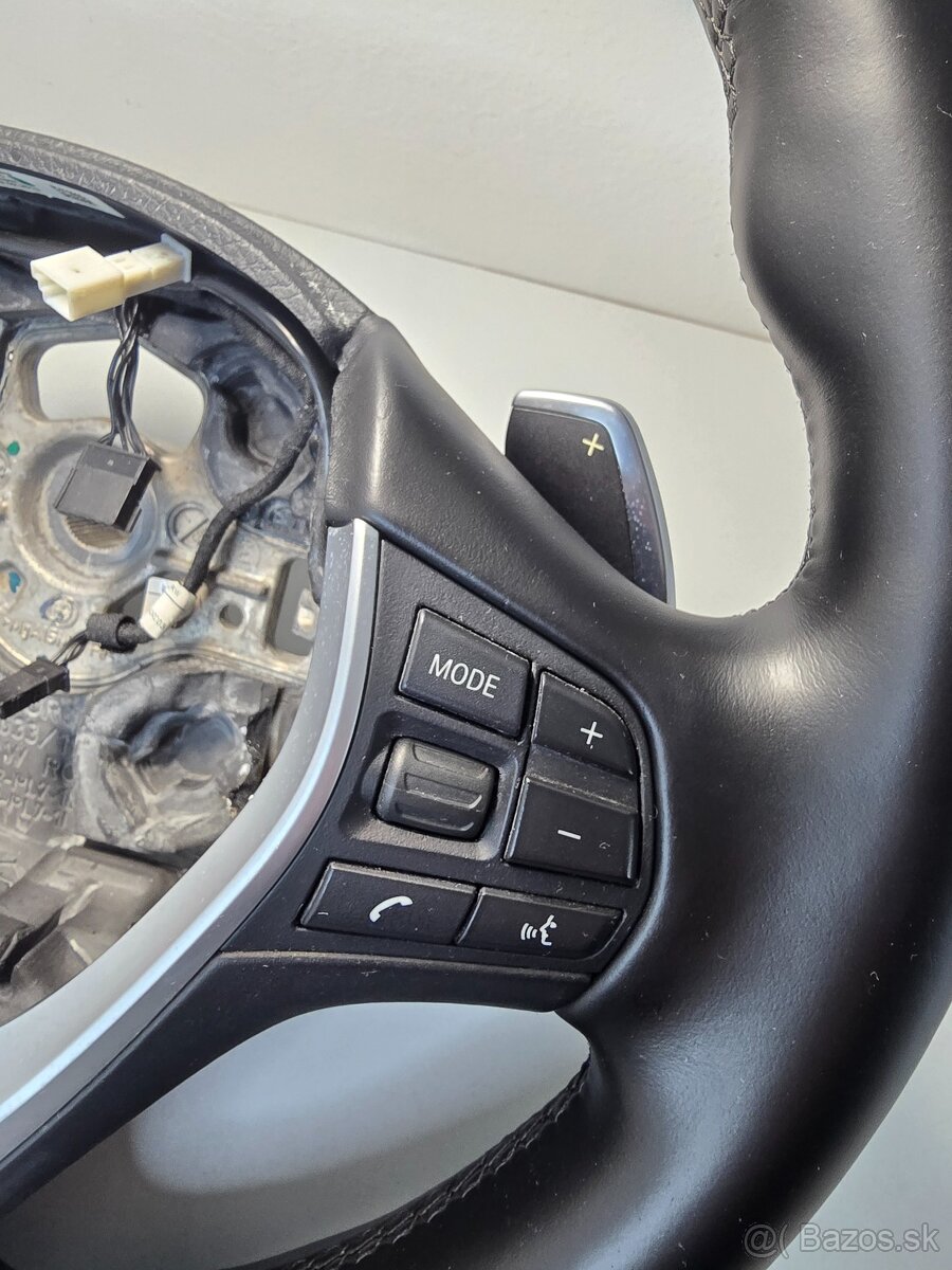 Kožený volant bmw s radenim f10 f30 f32 - 5