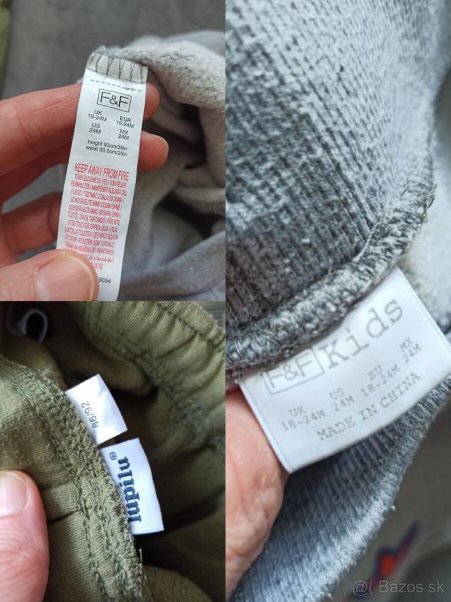 Súprava, tepláky a Despacito tepláky veľ 92 - 5