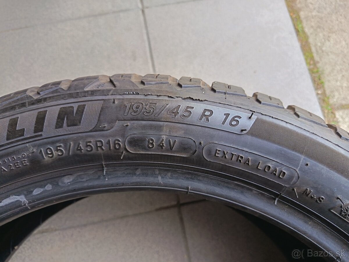 celoročne pneu Michelin 195/45 R16 - 5