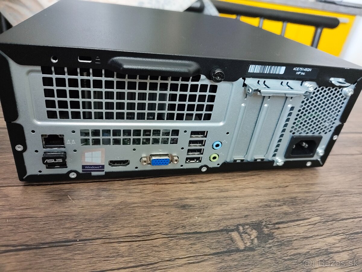 HP 280 G2 SFF PC – SSD, Windows 10, i3 - 5