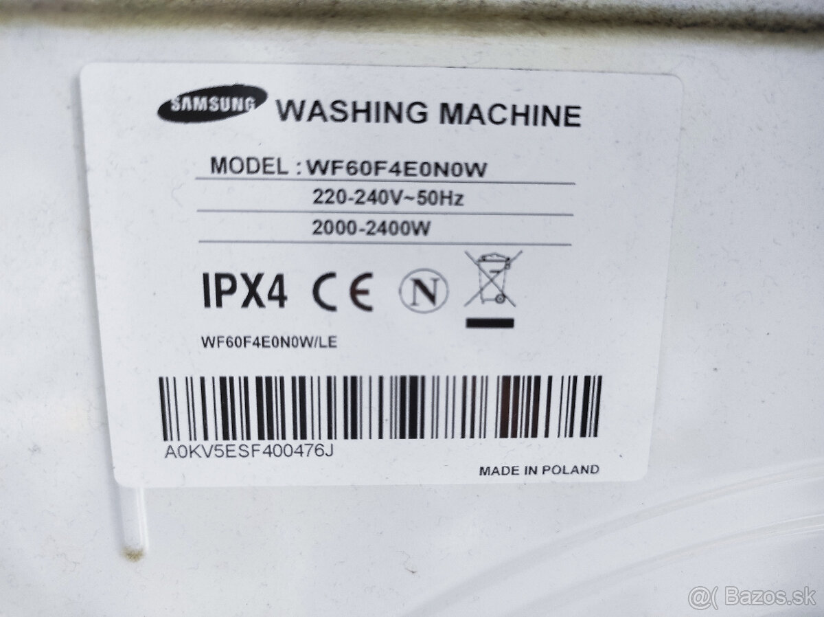 SAMSUNG práčka - nahradné diely - 5