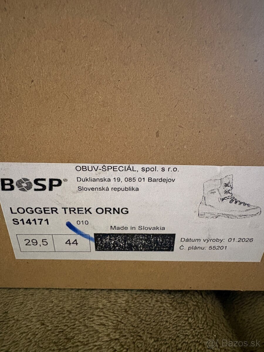 Pilčícka obuv BOSP Logger Trek - 5