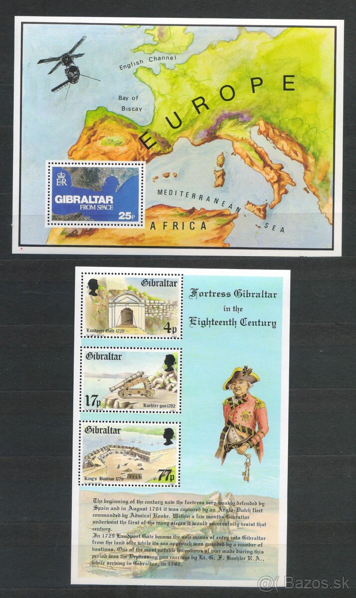 Poštové známky, filatelia: Vzácnejšie archy, bloky a aršíky - 5