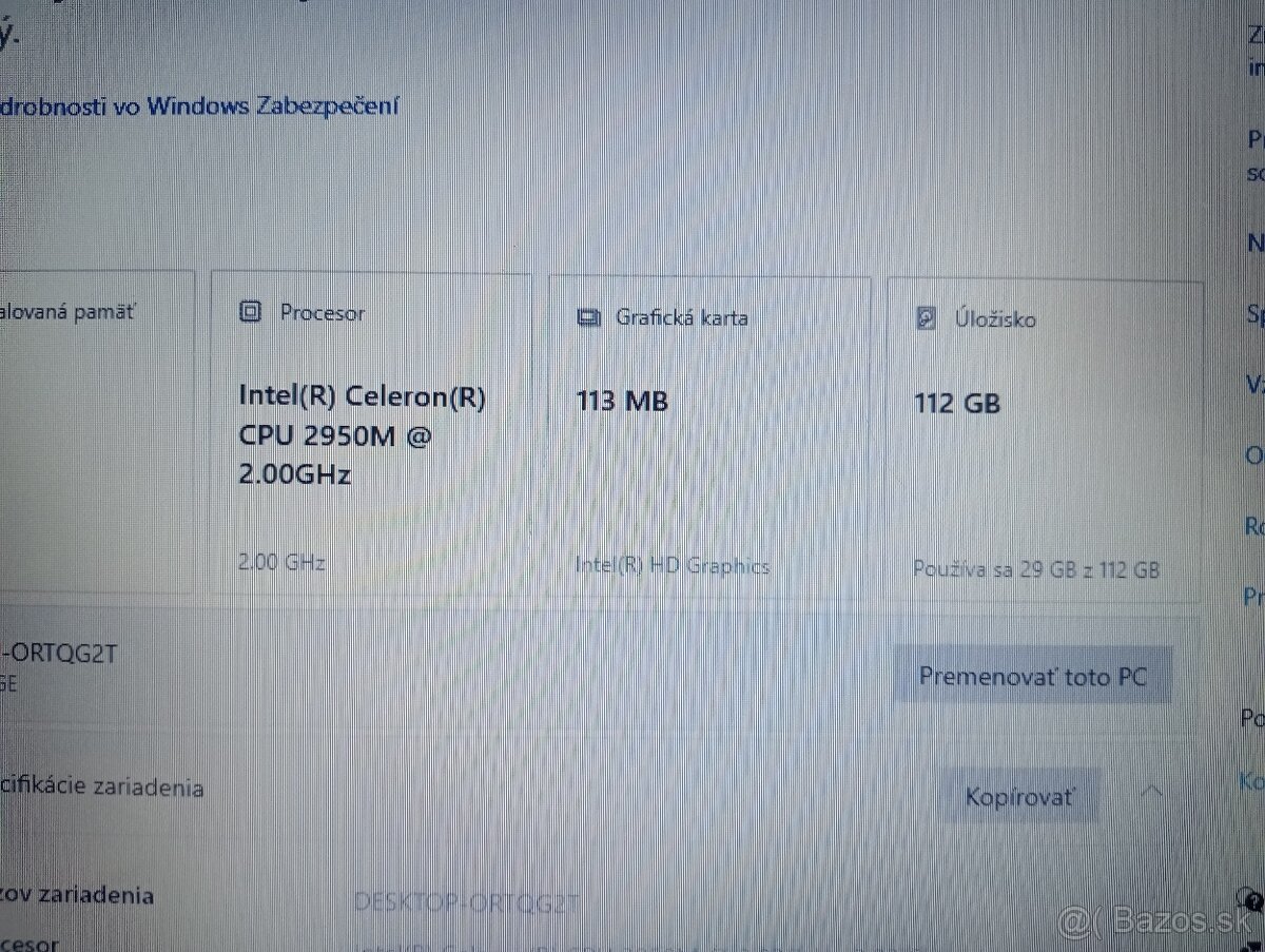 rozpredám notebook Lenovo thinkpad L540 - 5