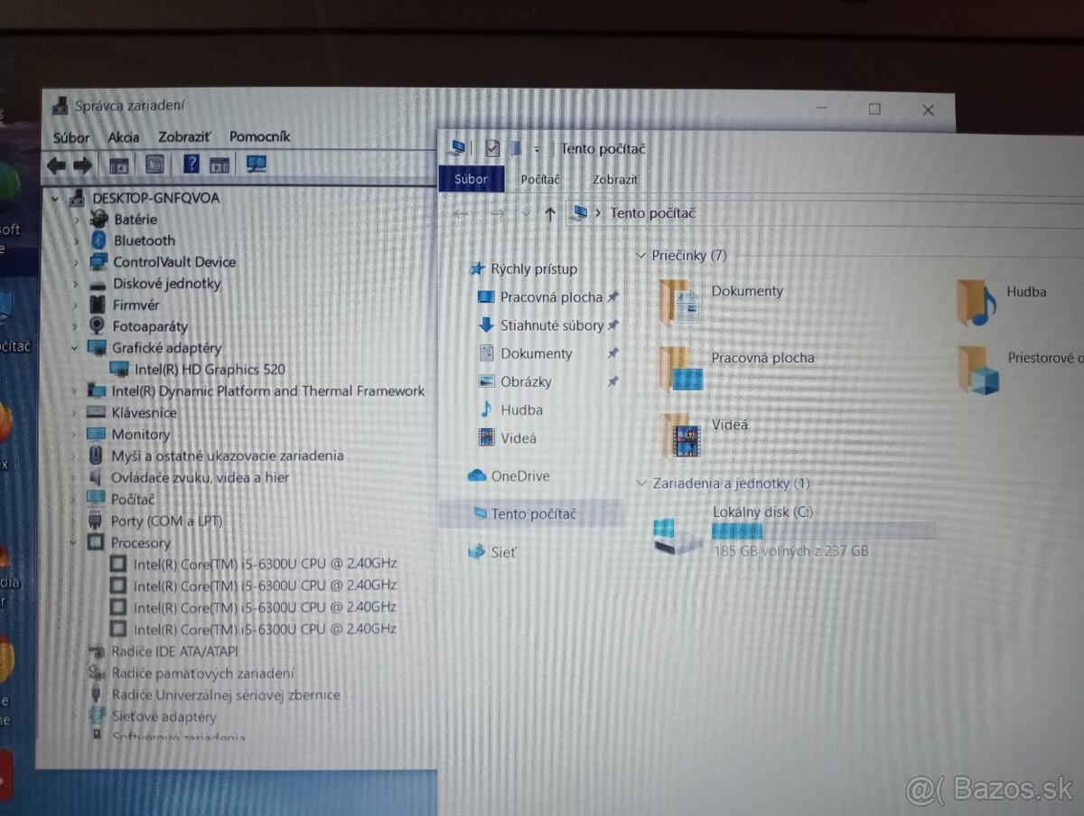 predám Dell Latitude e5570 , Intel core i5 ,16gb ram ,ssd - 5