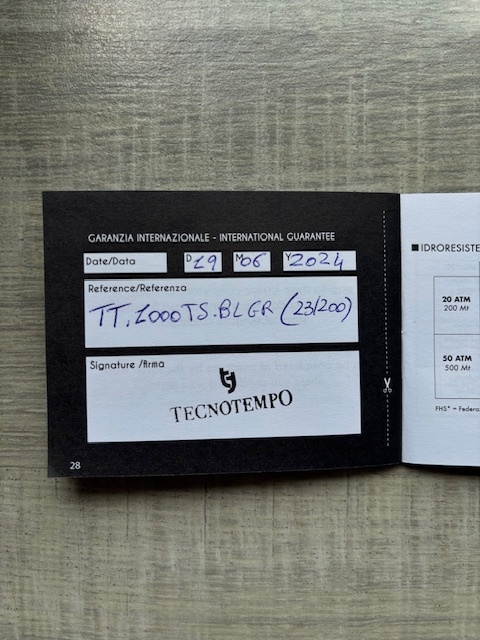 Tecnotempo - Professional Diver 1000M "Tsunami" - Limited - 5