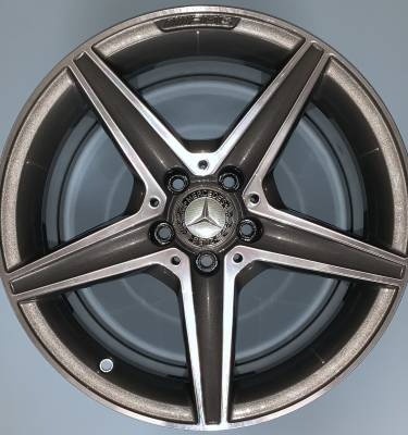 Krytky do elektrónov Mercedes - Benz 75mm - 5