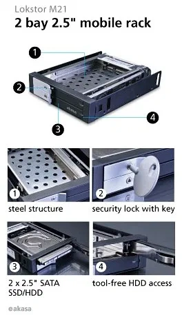 AKASA Lokstor M21 - 5