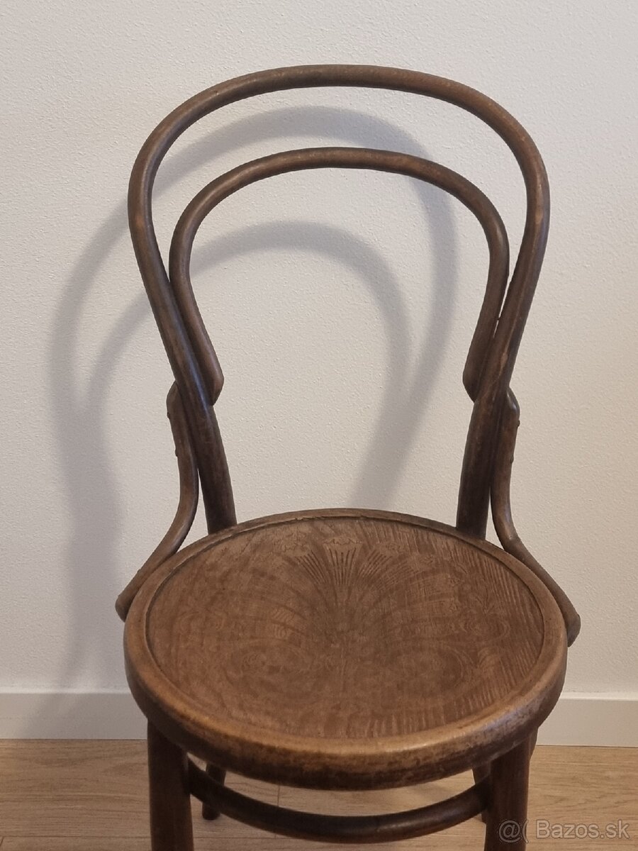 Retro drevené stoličky - 5