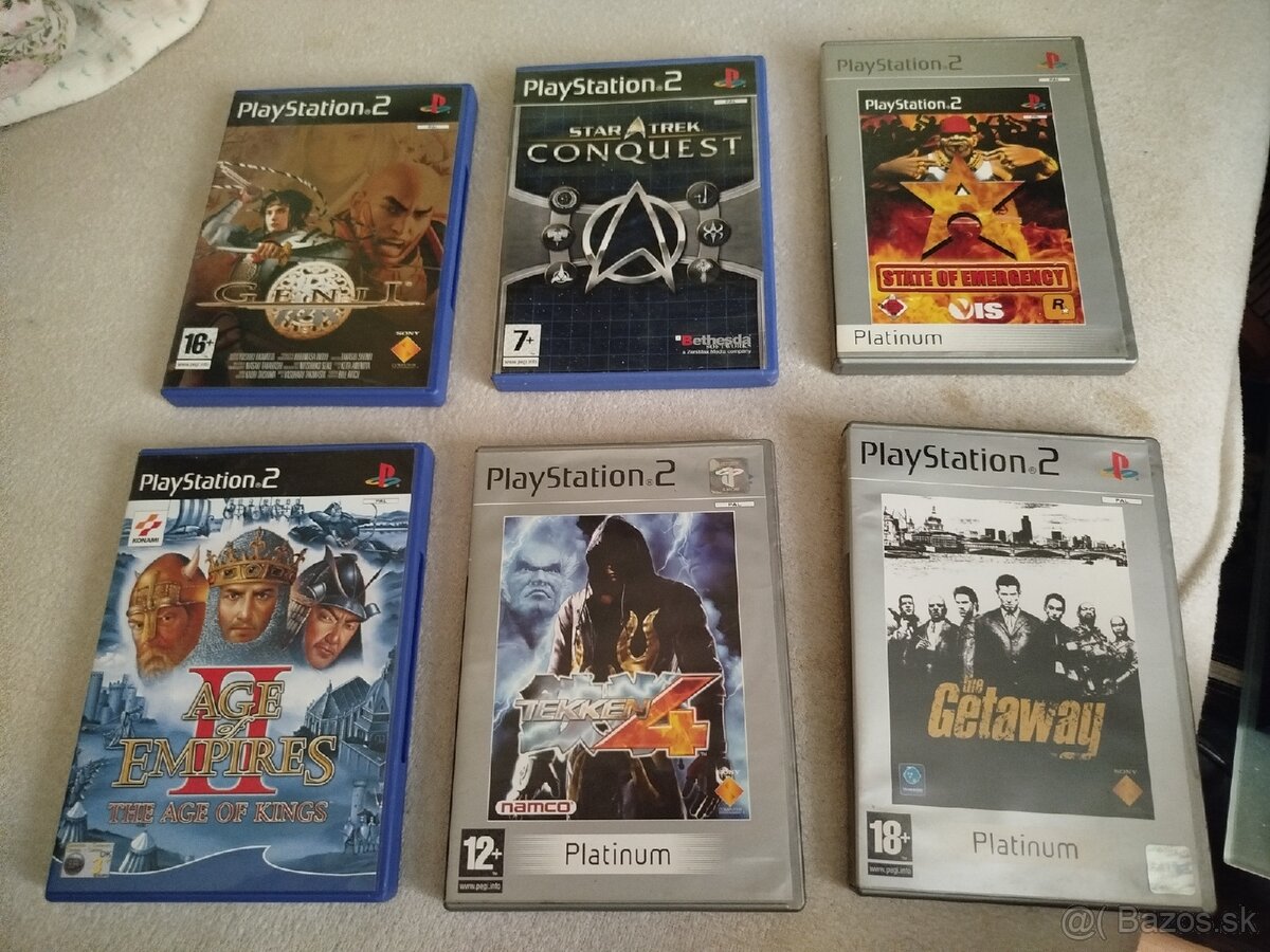 Playstation 2 slim+5 ovladocou+27 hier - 5