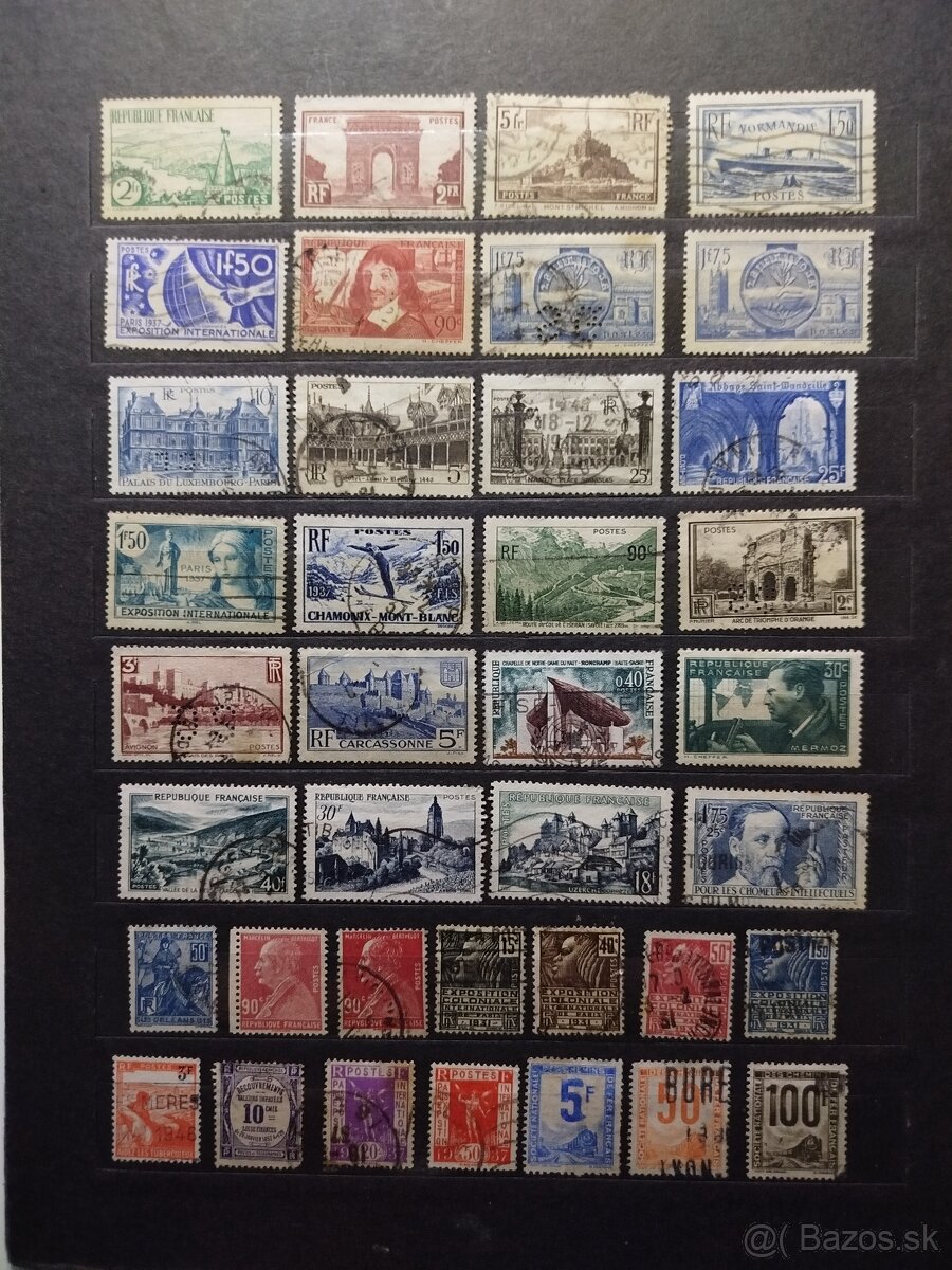 Francúzsko - partia známok - 5
