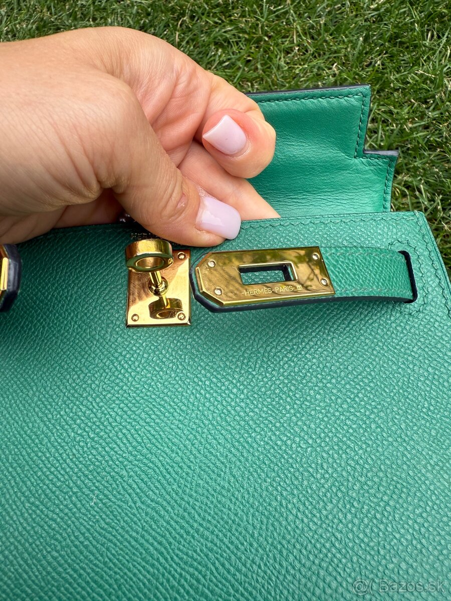 Hermes mini kelly epsom leather - 5
