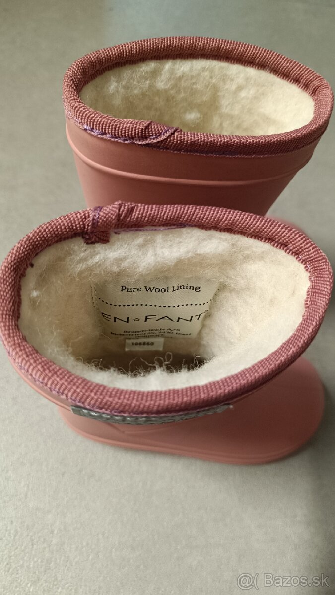 Enfant zateplené čižmy - veľkosť 20 - 5