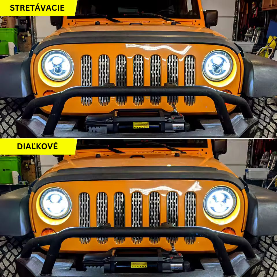 178mm LED Svetlá - Niva, Samurai, V3S... - 5