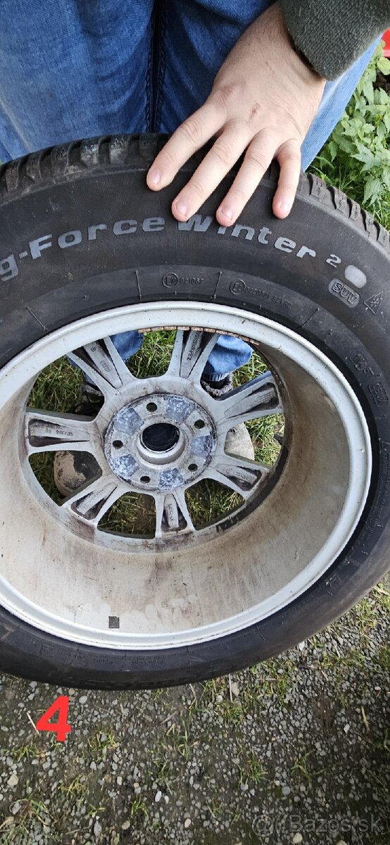 Zimné pneumatiky BF Goodrich 225/65 R17 - 5