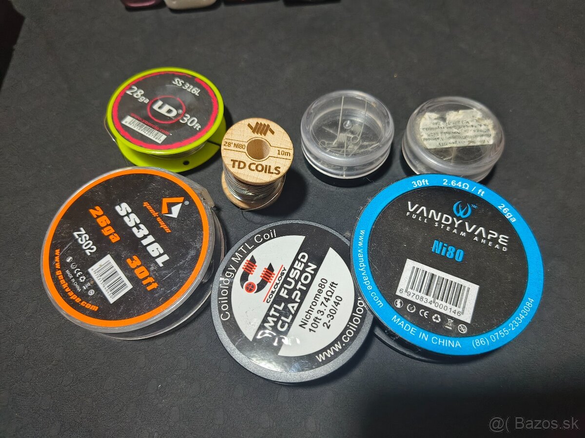 PREDÁM VAPE SET Atíky, Módy a Liquidy - 5