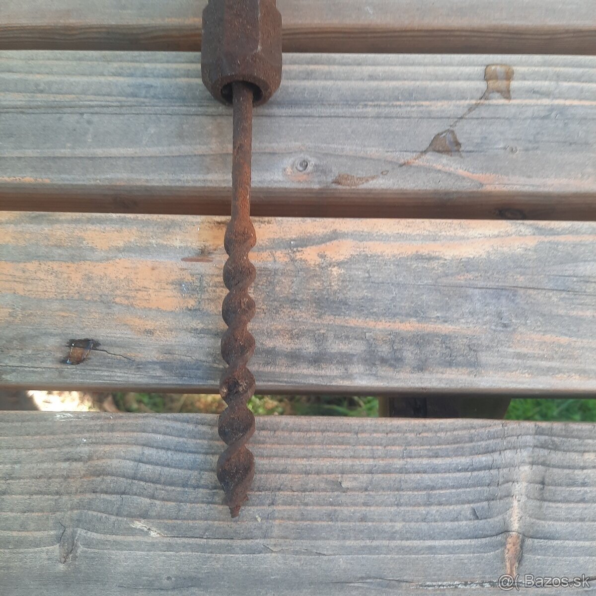 Ručná historická vŕtačka, nebožiec - 5