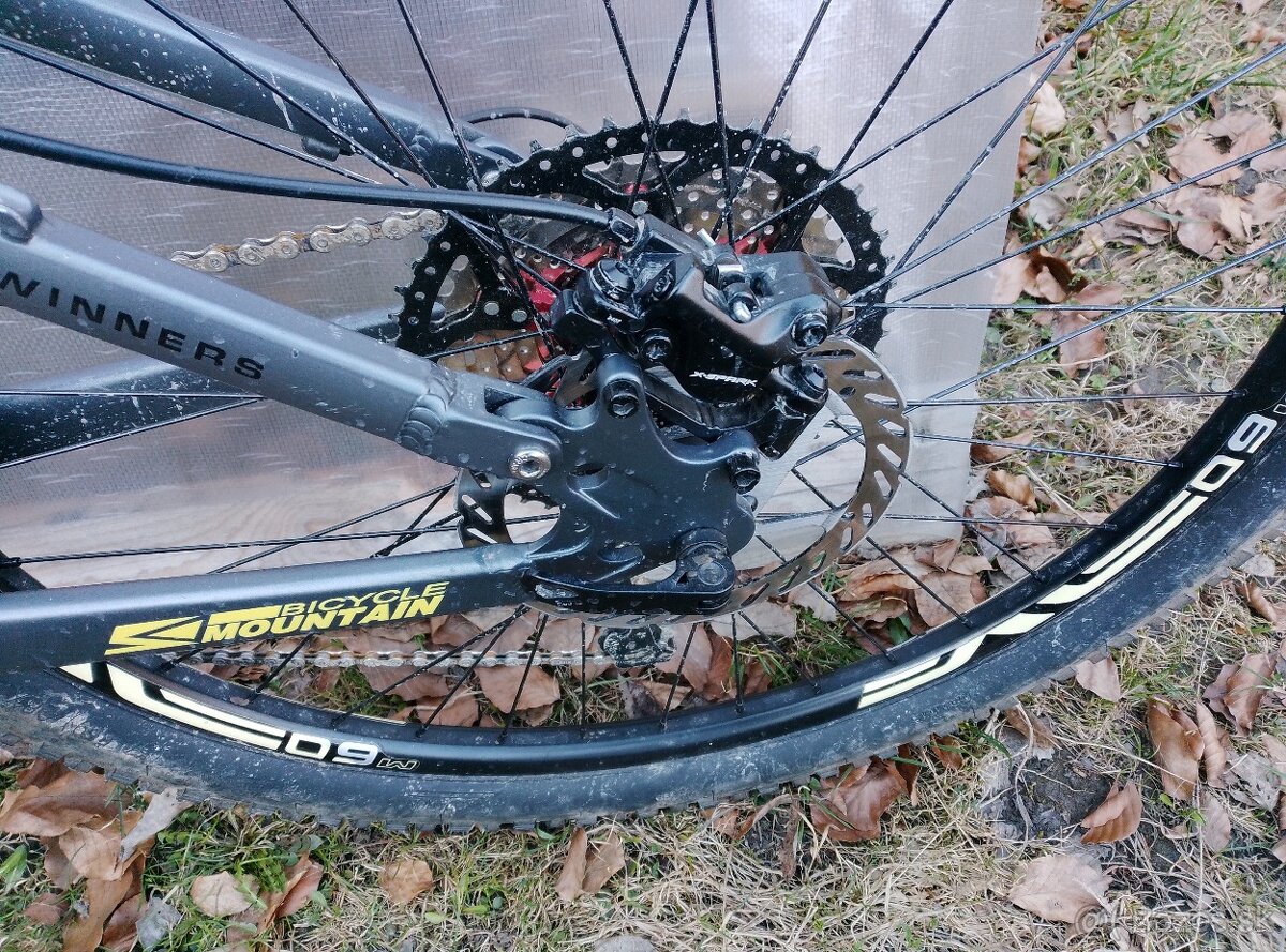 Horský bicikel celoodpruzeny. - 5