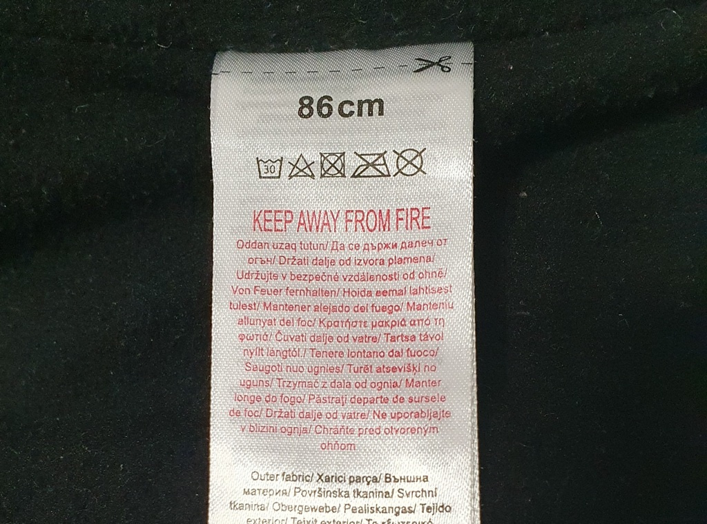 Zimná bunda veľ. 86 top stav - 5