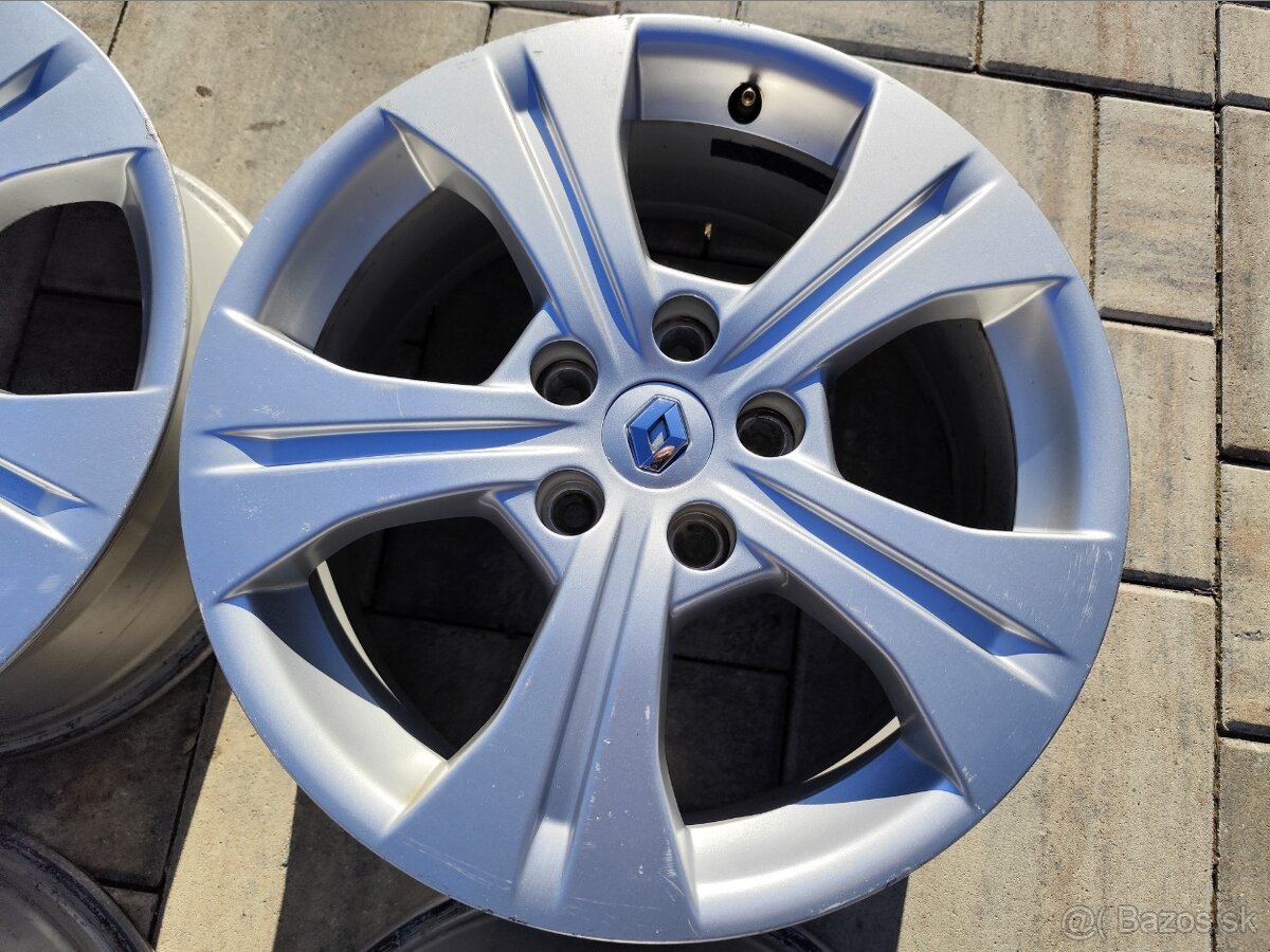 5x114,3 r17 hliníkové disky Renault 7Jx17ET49 - 5