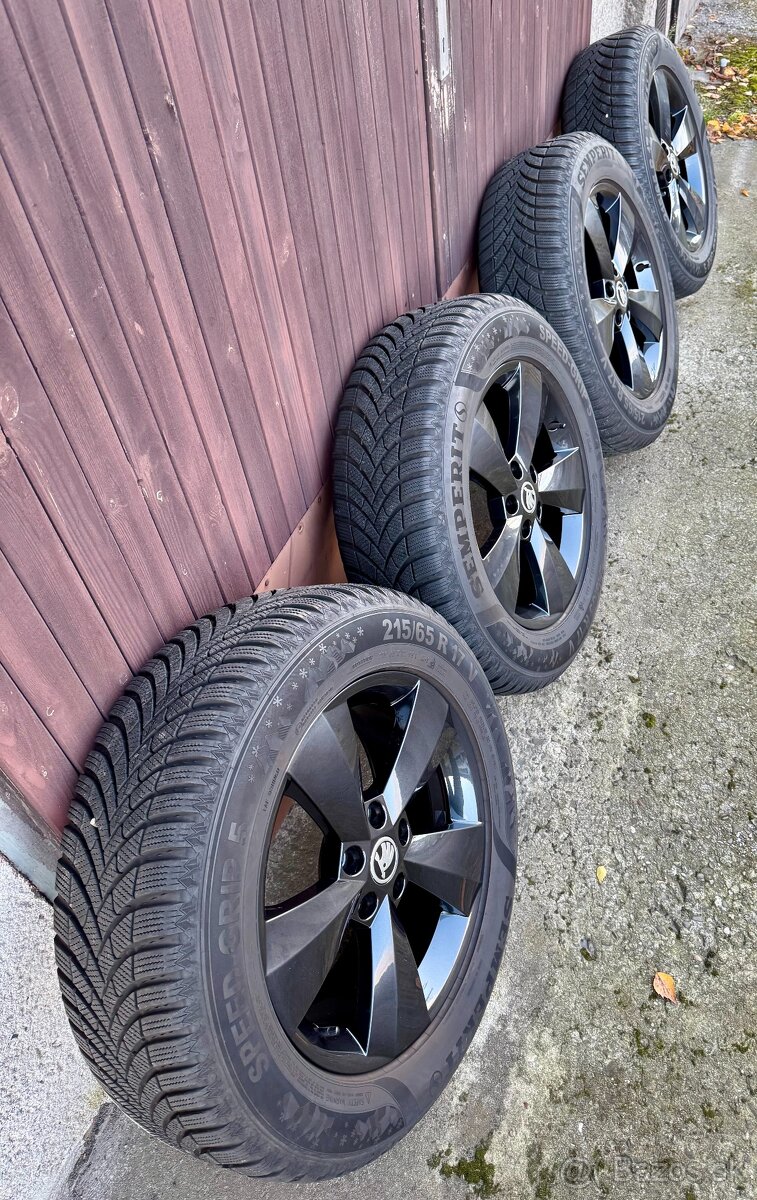Alu originál škoda nanuq 5x112 R17 - 5