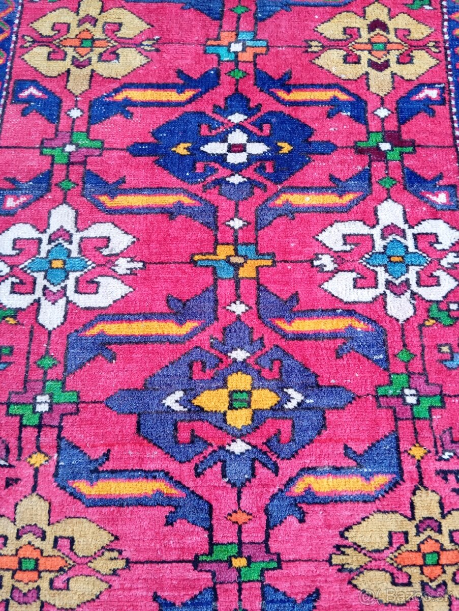 AKCIA ⭐Starožitný perzský koberec Karaja 260x140⭐ - 5