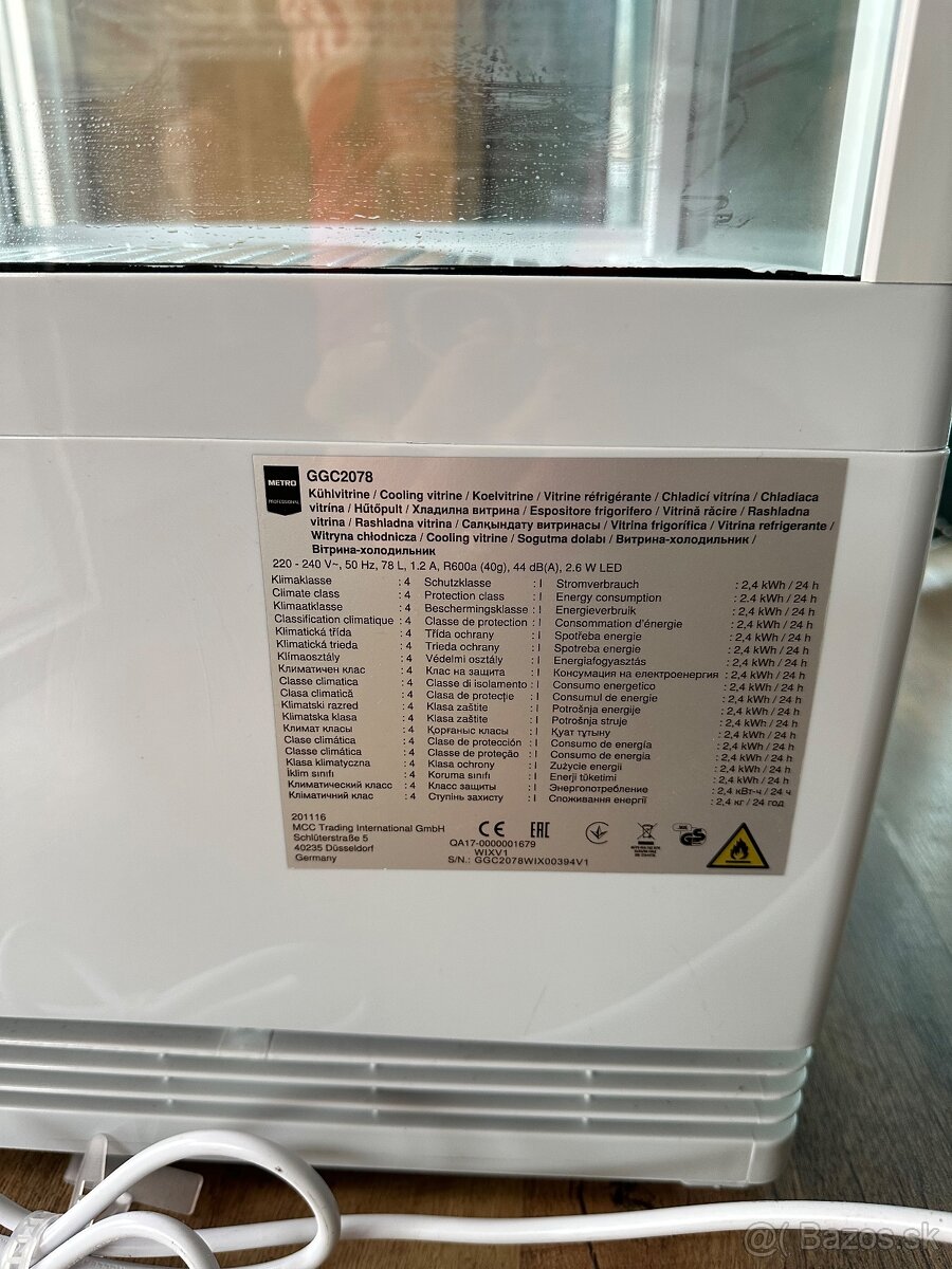 Chladiaca vitrína - 5