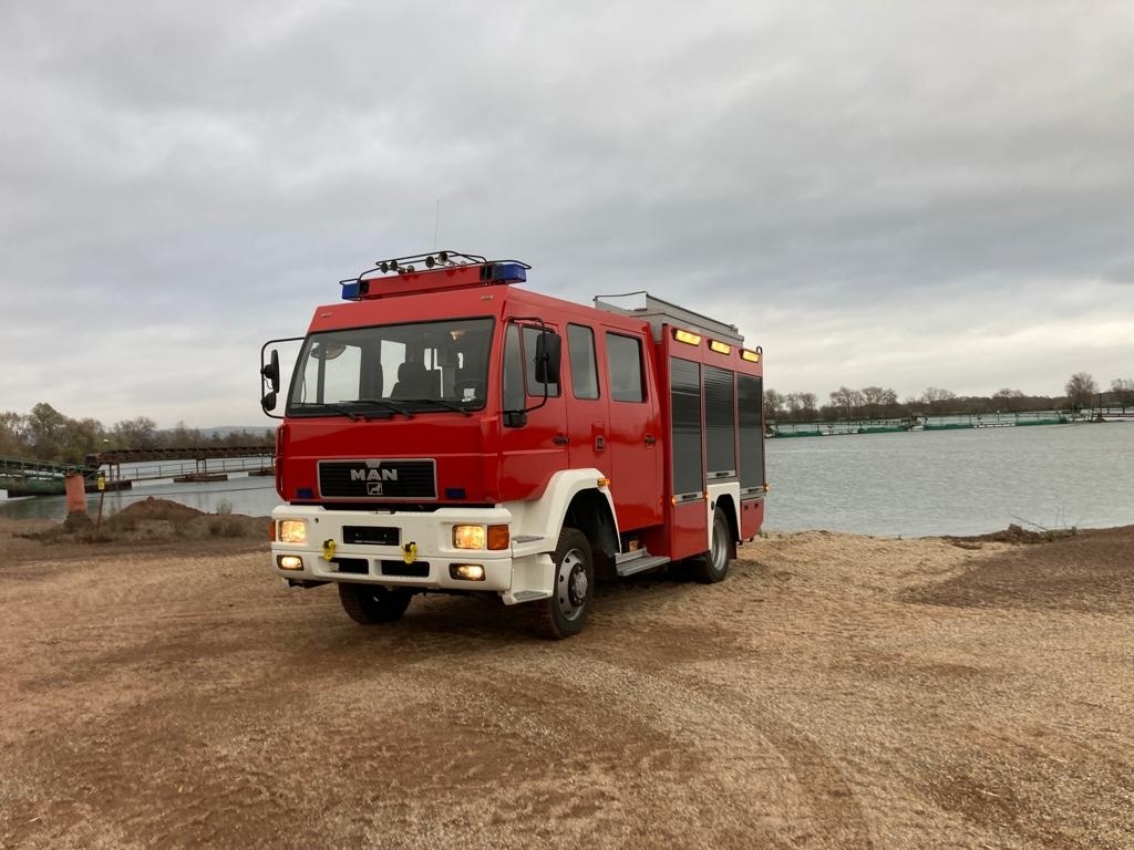 Predáme hasičský MAN 14.264, 4×4, - 5