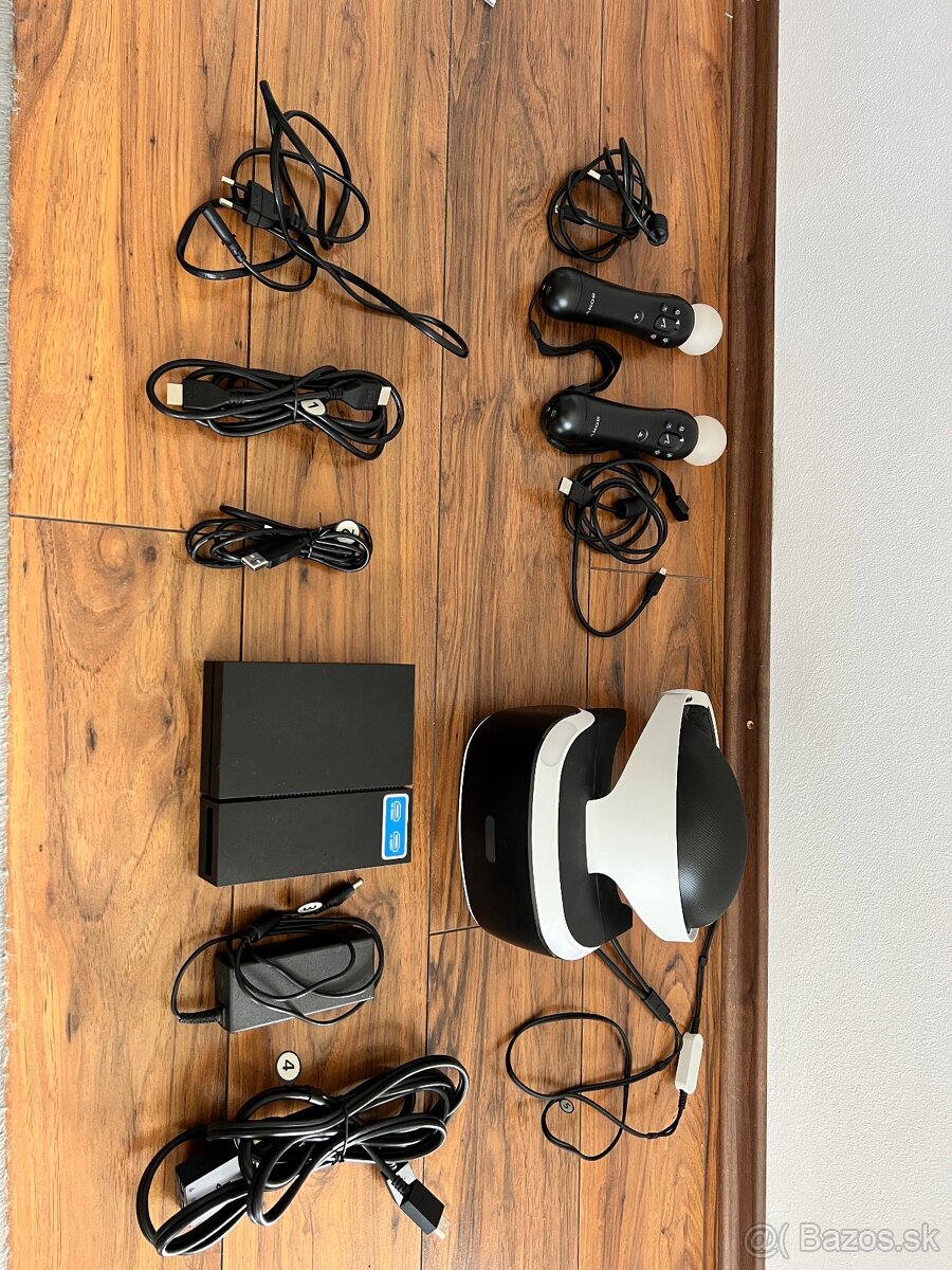 Ps4 pro 1tb+VR+Hry - 5