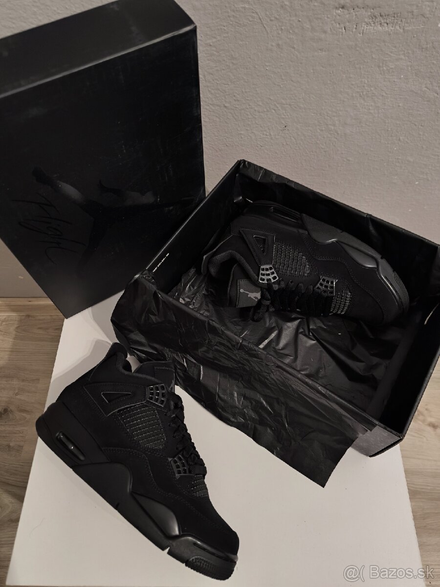 ✅ NOVÉ - Jordan 4 Black Cats 🖤⚫ - 5