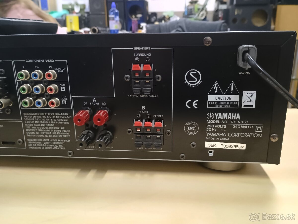 AV receiver, zosilňovač Yamaha rx-v357 - 5