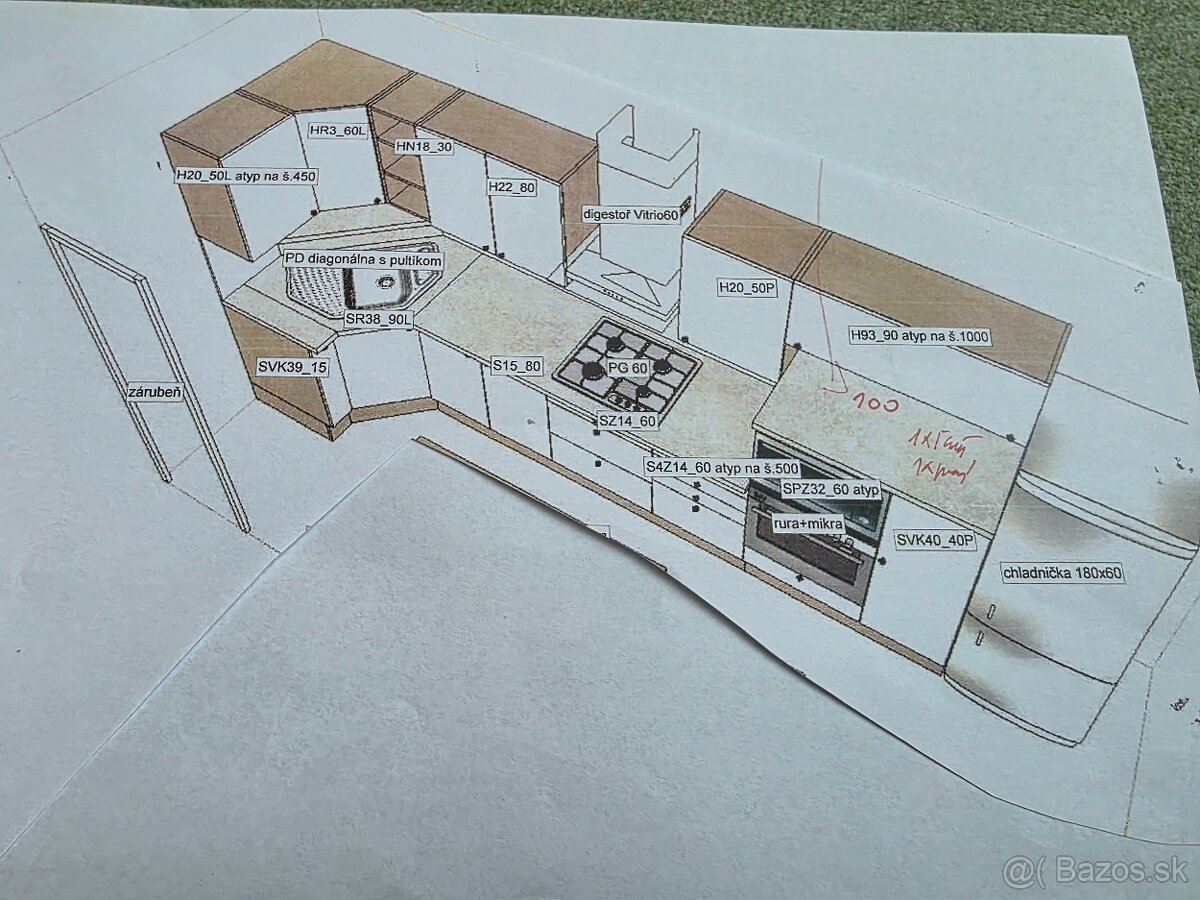 Kuchynská linka - 5