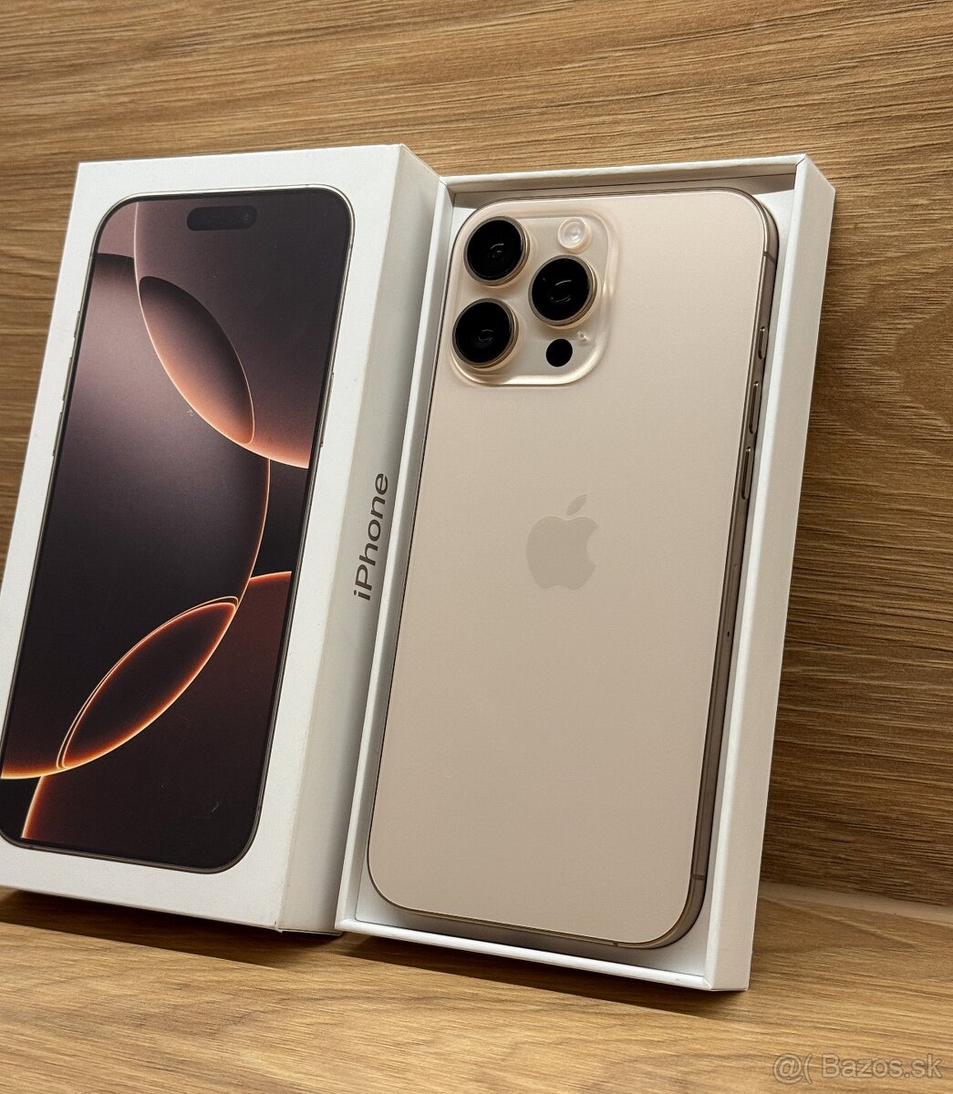 iPhone 16 Pro Max 512GB Desert Titanium - záruka - 5